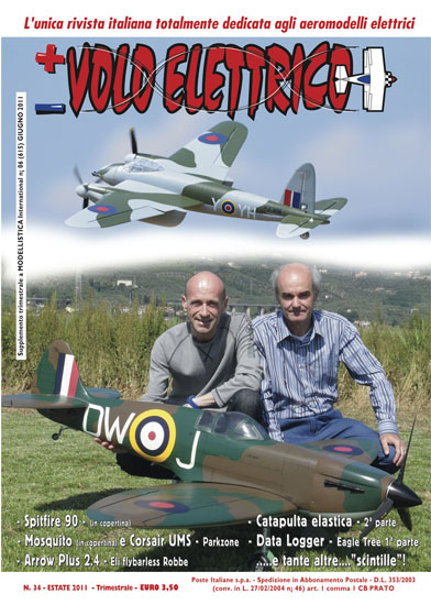 Volo Elettrico Rivista di modellismo Nr. 34 Estate 2011