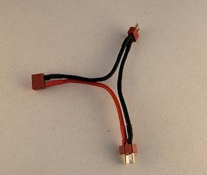 Cavo cablato con Deans per 2 batterie in serie