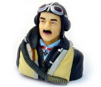 Pilota mezzo busto tedesco II WW