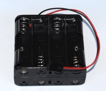 Contenitore per stilo AA*8 connettore JR