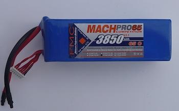 FMC - MACHPRO 3850 mAh 6S - 22,2 V 65 C