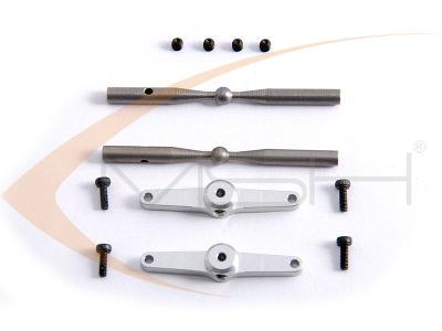 Metal flybar control arm