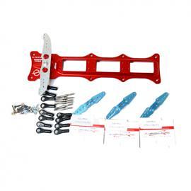 Supporto Push Pull V2 3 Servi - L=89/101 mm.   F=M3 per HS-M7990TH - HS-M7980TH 