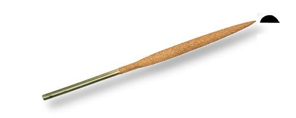 Lima ad ago grande 18cm Semisferica MEDIA (grana circa 220)