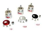 Riduttore MEGA Introgear 1:2  per motori  MEGA AC n 16/x/x
