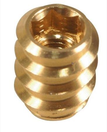 Inserto filettato elicoidale di ottone M6  