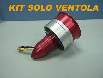 KIt Ventola EDF 76 Alluminio Completa - LANDER TECHNOLOGY