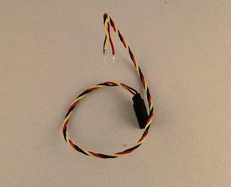 Prolunga per servocomando con connettore Femmina - L=30 cm.