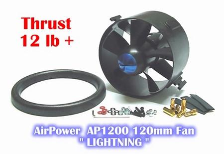 Ventola intubata AP1200 AIRPOWER