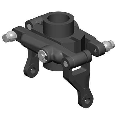 Washout with slide-bearing