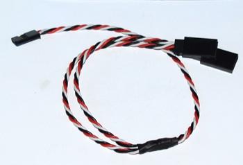 TWISTED Y EXTENSION WIRE FOR FUTABA - 30 CM