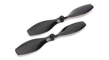 Eliche Nere, rotazione oraria: Nano QX - confezione 2 pezzi.