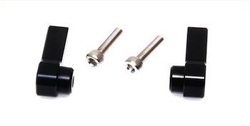 Leve chiusura rapida per bulloni M3 - BLACK