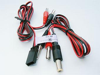 Kit cavi di carica per TX/RX GRAUPNER