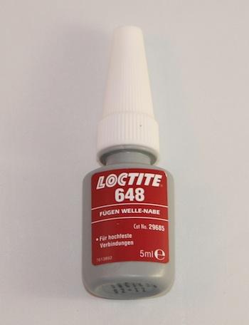 Colla per pignoni Loctite 648 