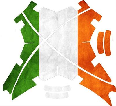 ULTIMATEPROCY - IRISH FLAG Design Decal Sticker - Wrap Skin per Serie DJI Phantom