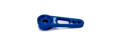 Squadretta Singola  Diritta V1 - HITEC L=24,0 mm  - Foro=M2 - BLUE