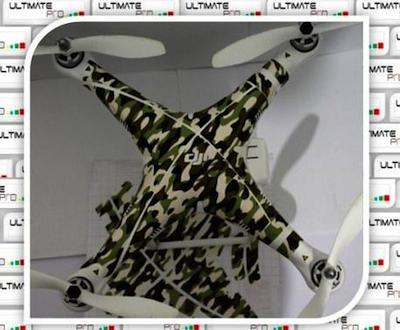 ULTIMATEPROCY - CAMOUFLAGE Design Decal Sticker - Wrap Skin per Serie DJI Phantom
