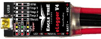 Telemetria Micro Power e LOGGER V4 100A  SENSORE RPM80V