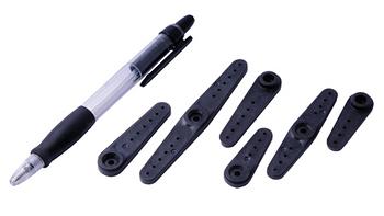 Set squadrette Carbon Fiber Miste per Servi HYPERION - FUTABA - WAYPOINT - BLUEBIRD