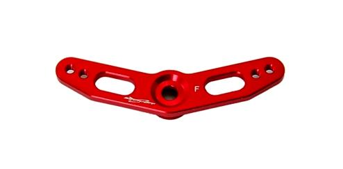 Squadretta Doppia Curva V1-FUTABA- Foro=M2 40mm - RED