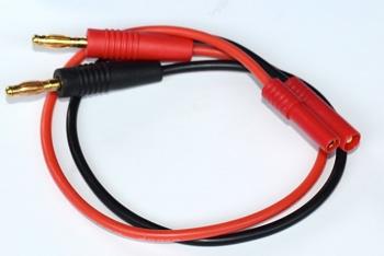 4,0MM W/HOUSING  TO 4,0MM  CONNECTOR  14AWG 30 CM SILICONE CABLE