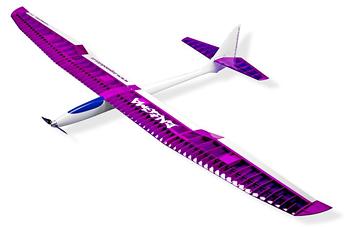 Kit modello Motoaliante ENIGMA ARF - ROSSO