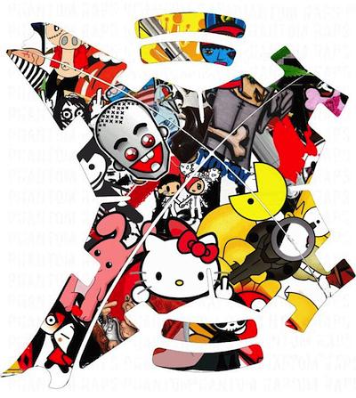 ULTIMATEPROCY - BOMB SKIN Design Decal Sticker - Wrap Skin per Serie DJI Phantom