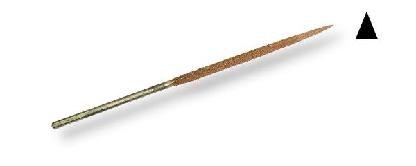 Lima ad ago 14cm Triangolare Quadrata MEDIA (grana circa 220)