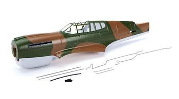 Fusoliera e canopy: Ultra-Micro P-40 Warhawk