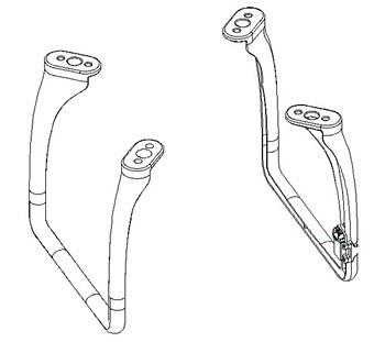 DJI - Carrello di atterraggio Phantom