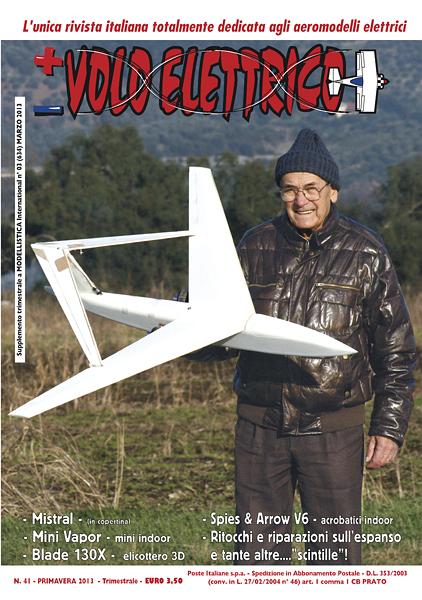 Volo Elettrico Rivista di modellismo Nr.41 Primavera 2013