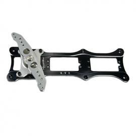 Supporto Push Pull 2 Servi - L=76/89 mm.  F=M3