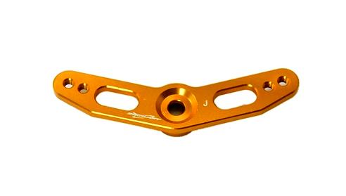 Squadretta Doppia Curva V1-JR- Foro=M2 40mm - GOLD