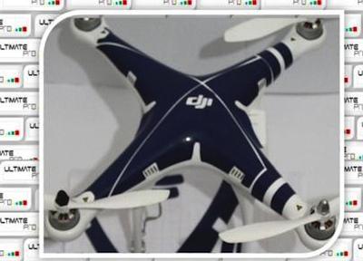 ULTIMATEPROCY - BLUE Design Decal Sticker - Wrap Skin per Serie DJI Phantom